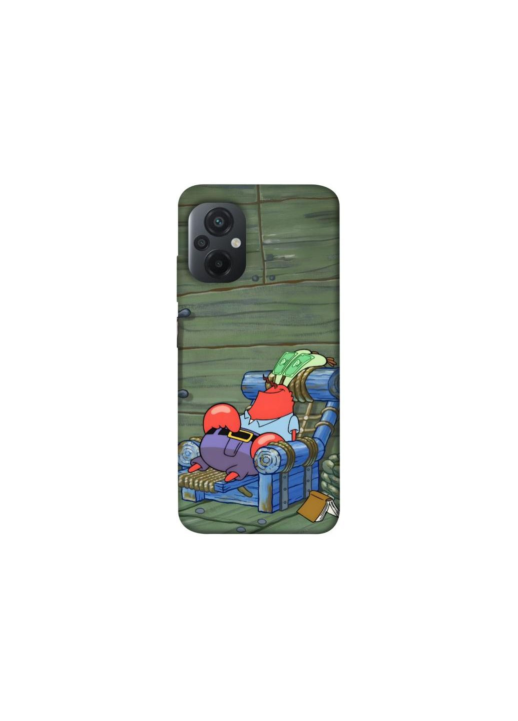 Чехол на Xiaomi Poco M5 Mr.Krabs Frontalka (354670273)