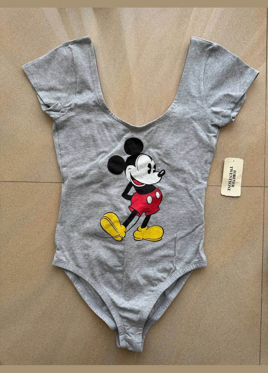 Бодик с открытой спинкой Forever 21 бодік з відкритою спинкою (322426839)