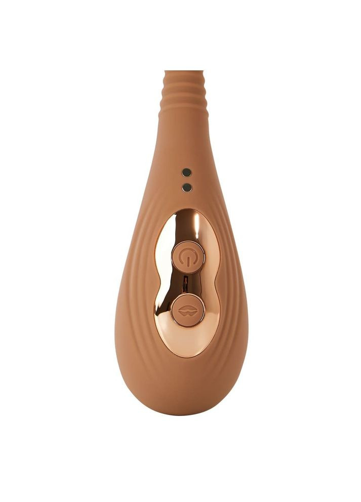 Вакуумний стимулятор для клітор Sweet Em Velvet Lure коричневий USB No Brand (303891823)