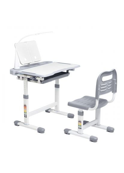 Парта зі стільцем (222012) Cubby Vanda Grey (369882992)