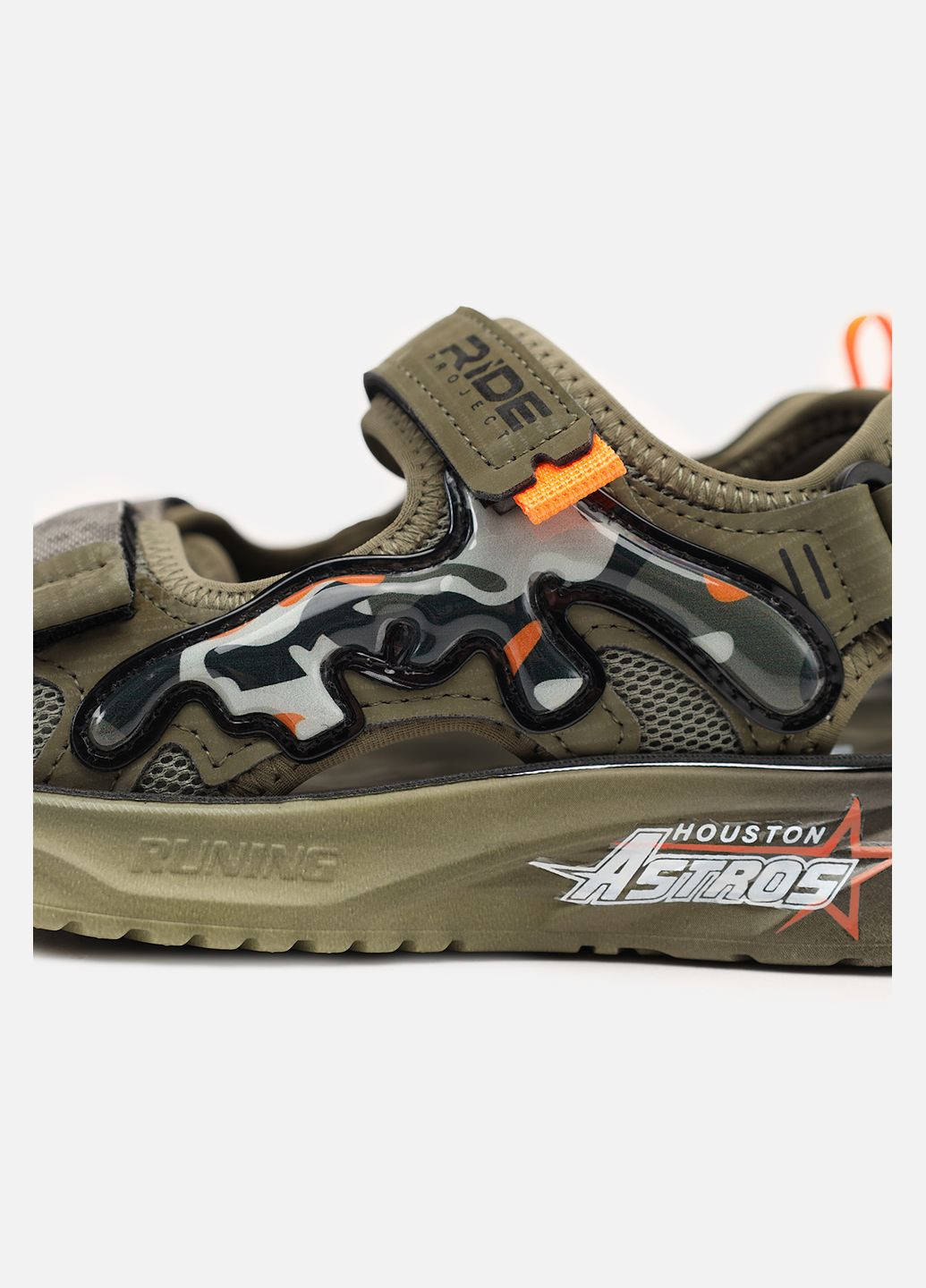 Хаки босоножки для мальчика цвет хаки цб-00269510 Buddy Sheep