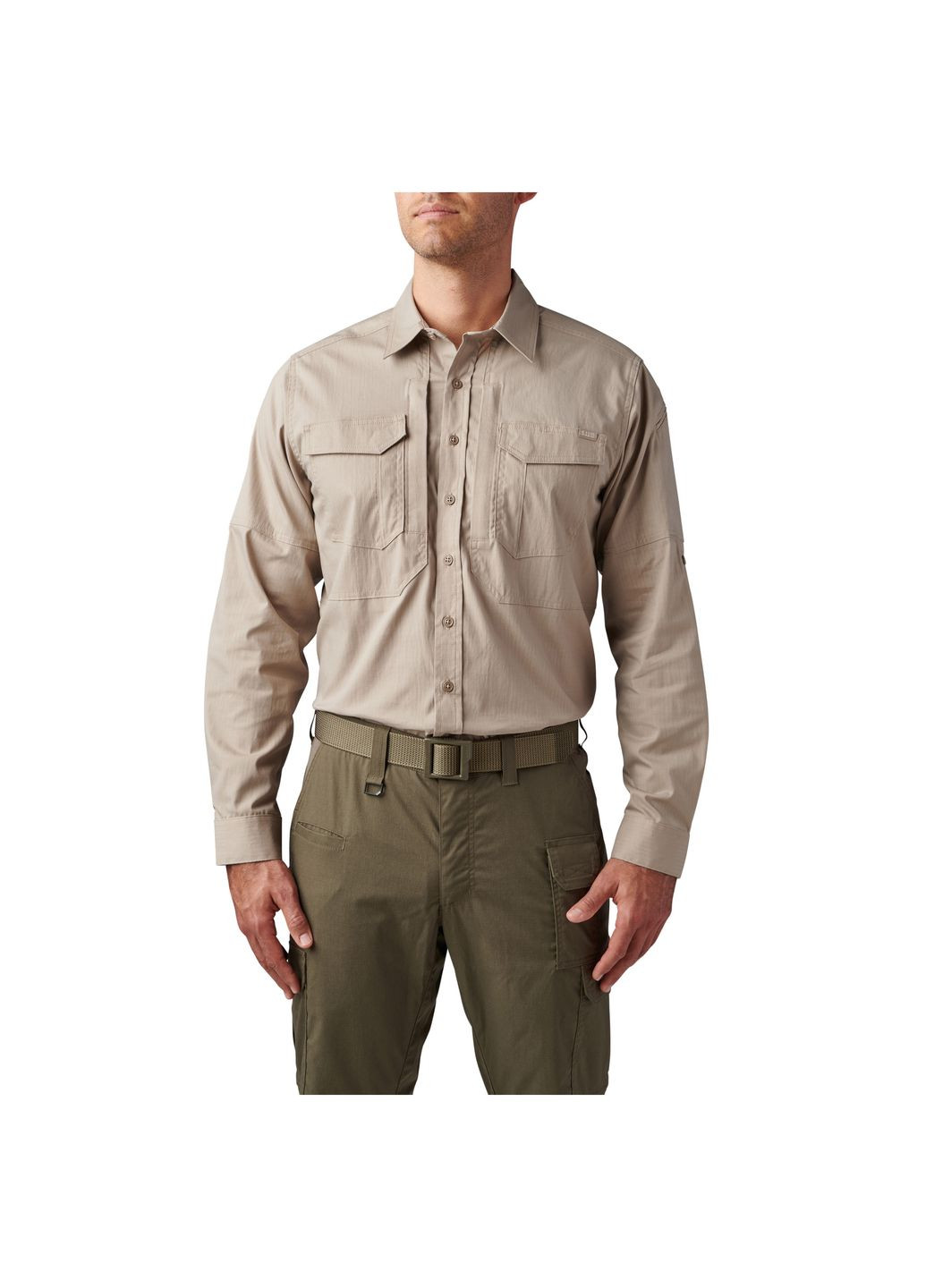 Сорочка тактична ABR Pro Long Sleeve Shirt Khaki (72543ABR-055-L) 5.11 Tactical (331643140)