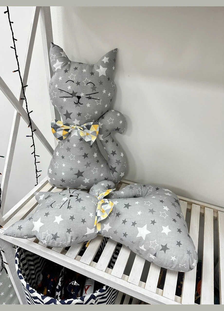 Подушка обнимашка Котик, 50см, No Brand (378173199)