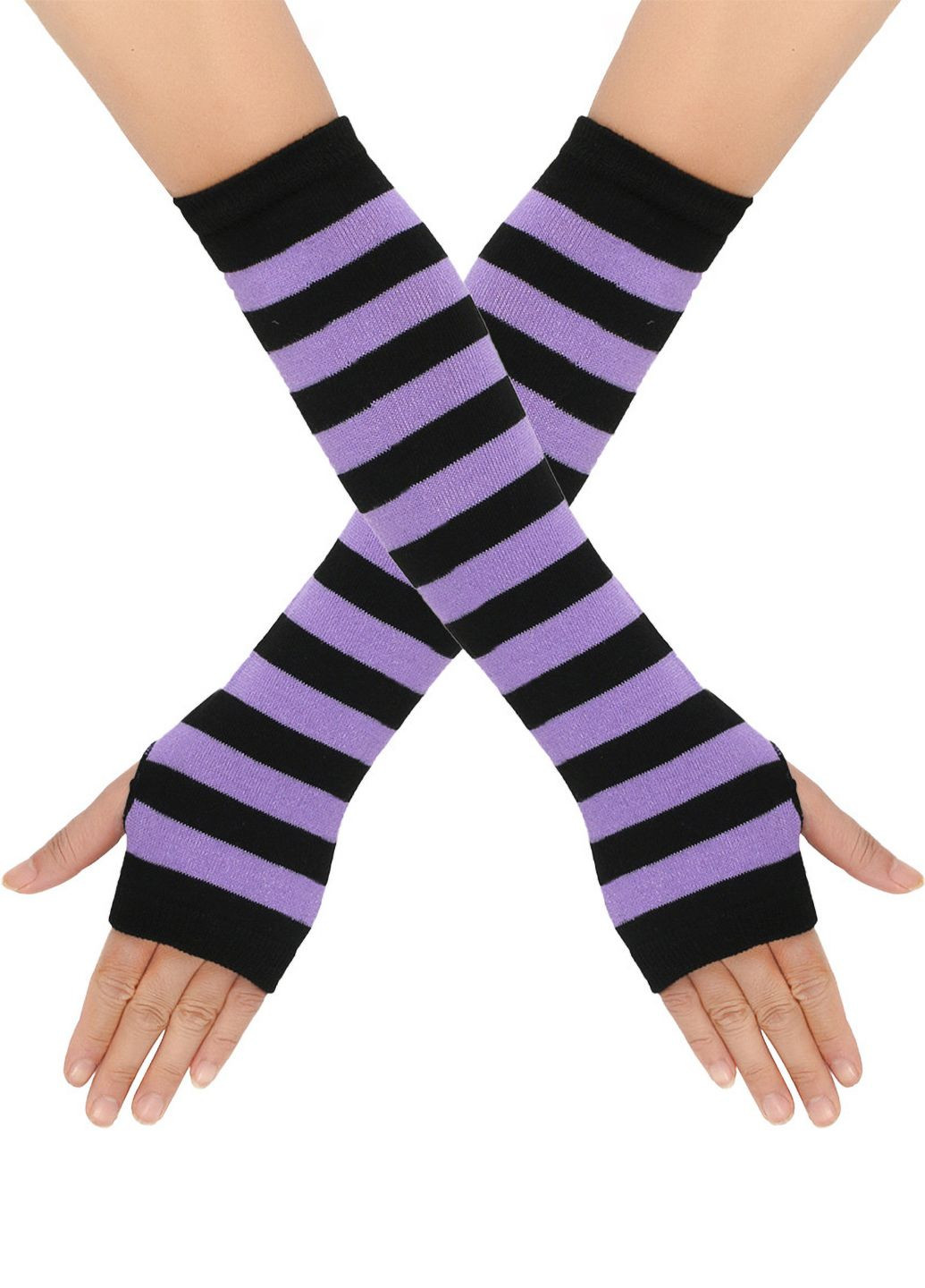 Митенки полосатые No Brand (301081857)