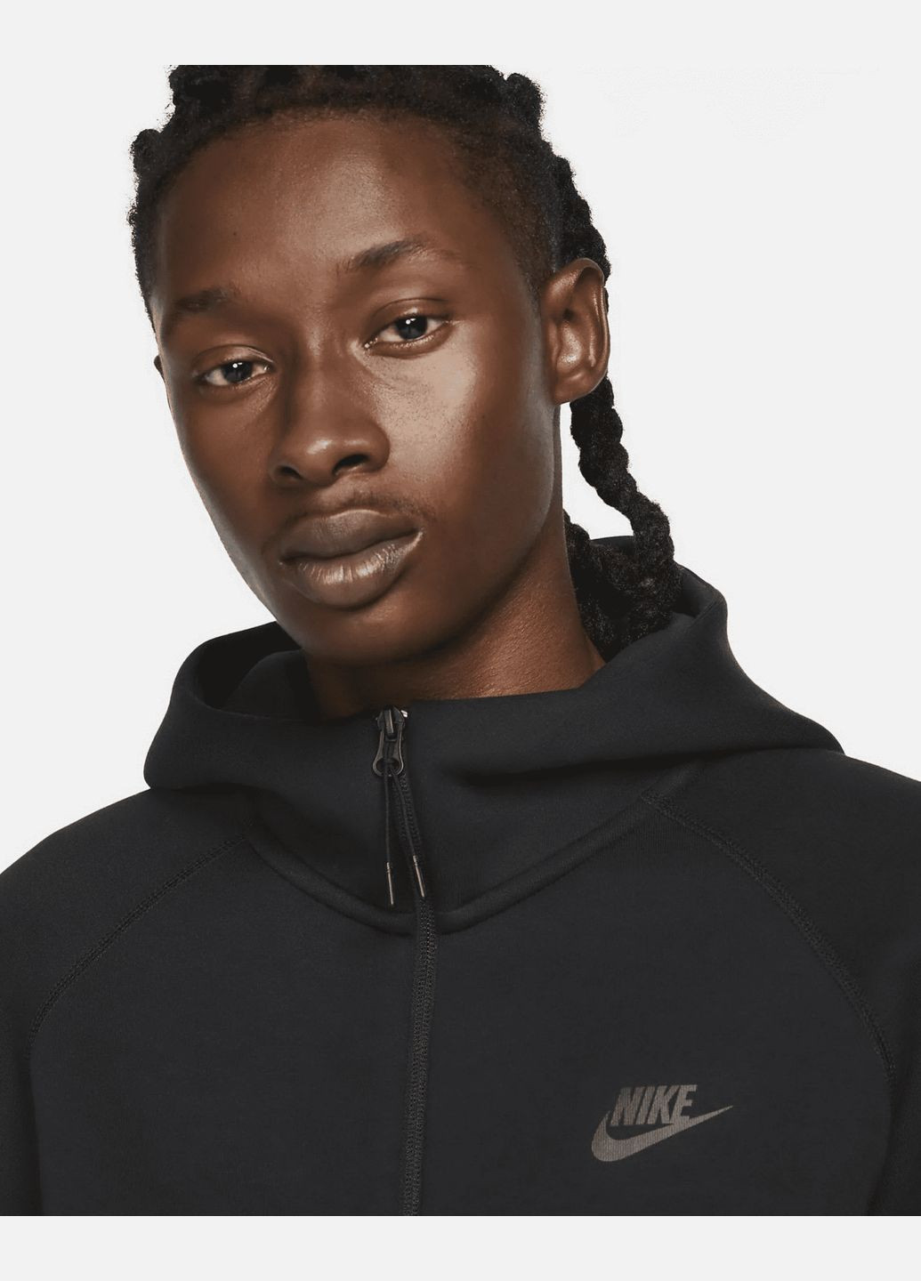 Кофта мужская Sportswear Tech Fleece FB7921-010 черная Nike (298399947)