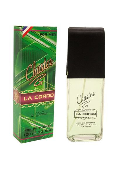 Чоловіча туалетна вода La Cordo 100 мл Charter (361340944)