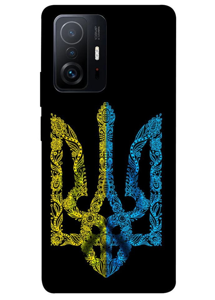Чохол із принтом для Xiaomi 11T, Xiaomi 11T Pro/для Ксьомі, сяомі, ксіомі 11т/11т про Жовтоблакитний герб No Brand (339872707)