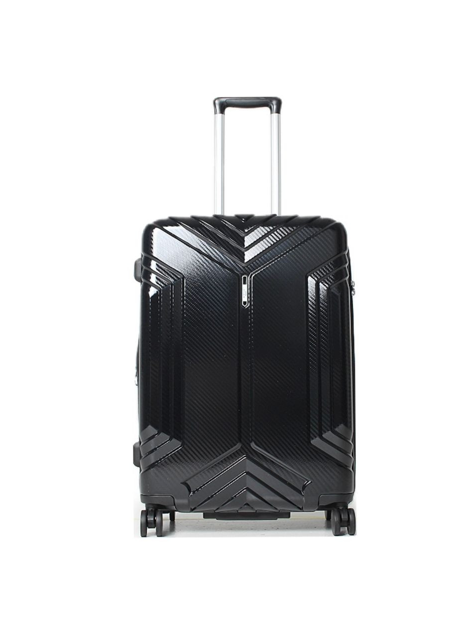 Валіза середня M полікарбонат чорна 66х45х27(+5)см/84л/3.9кг AIRTEX (324801639)