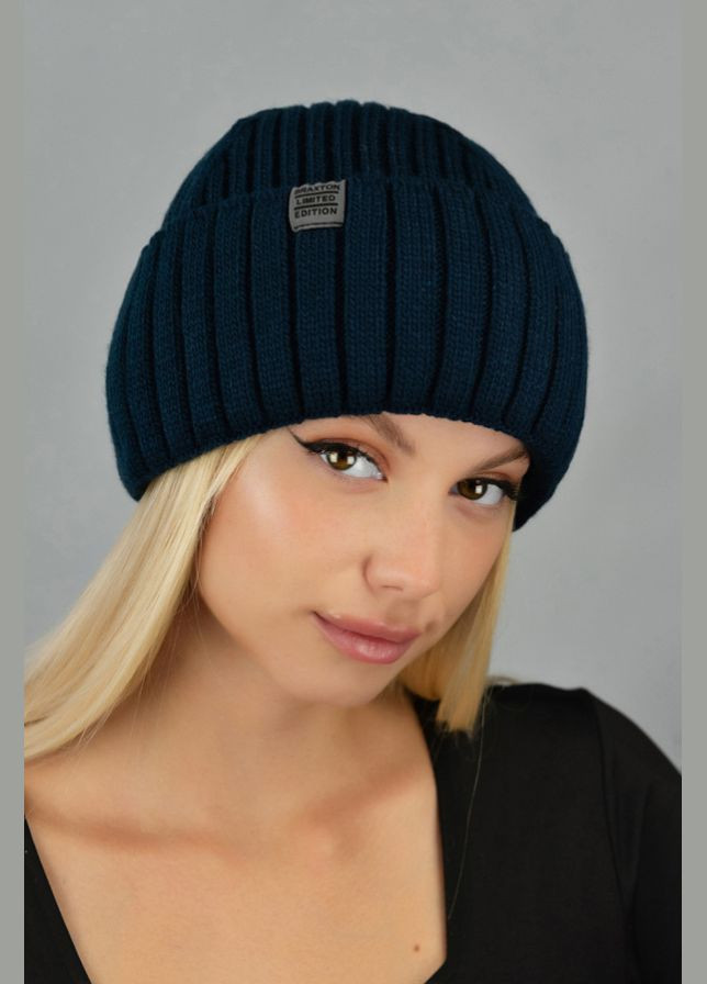 Шапка с широким отворотом унисекс Brooklin-2 Braxton (314854829)