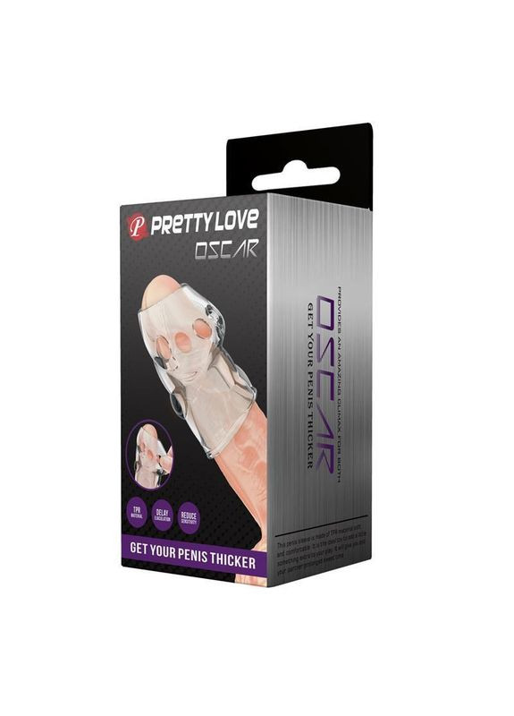 Насадка на пеніс гнучка Oscar Pretty Love (373287203)