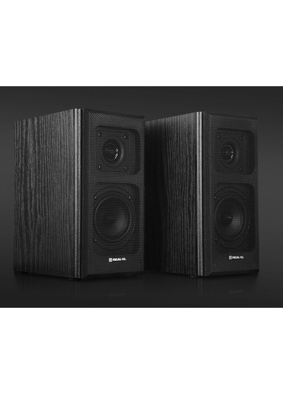 Колонки 2.0 S-250 black Real-El (362347673)