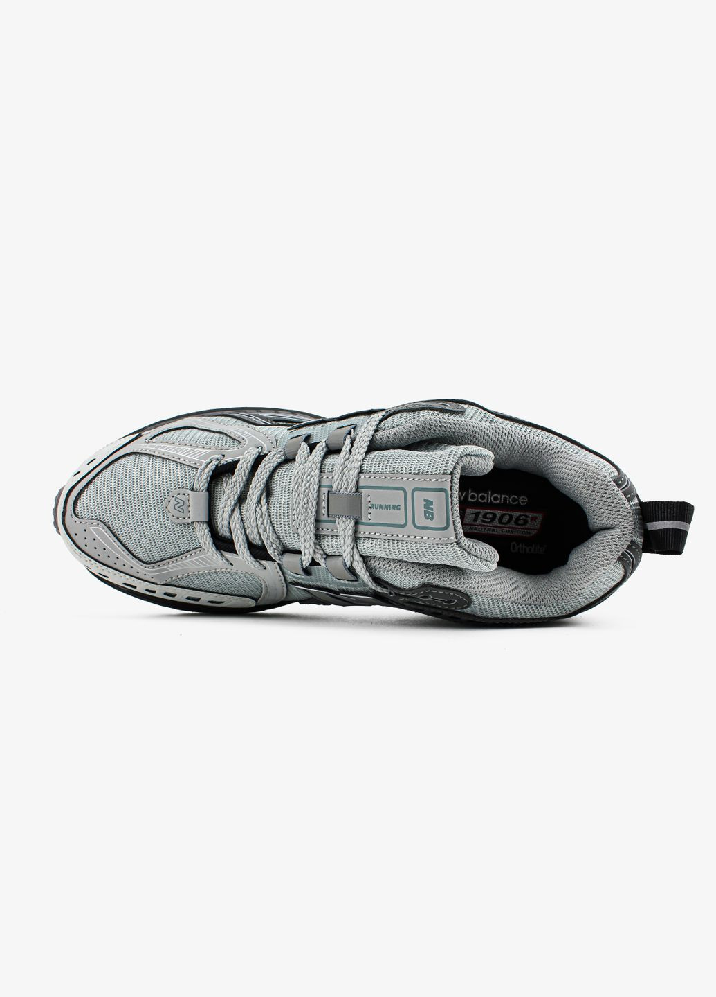 Кроссовки женские и мужские New Balance 1906R gray | Нью Беланс 1906R серые No Brand серые всесезоны (313102822)