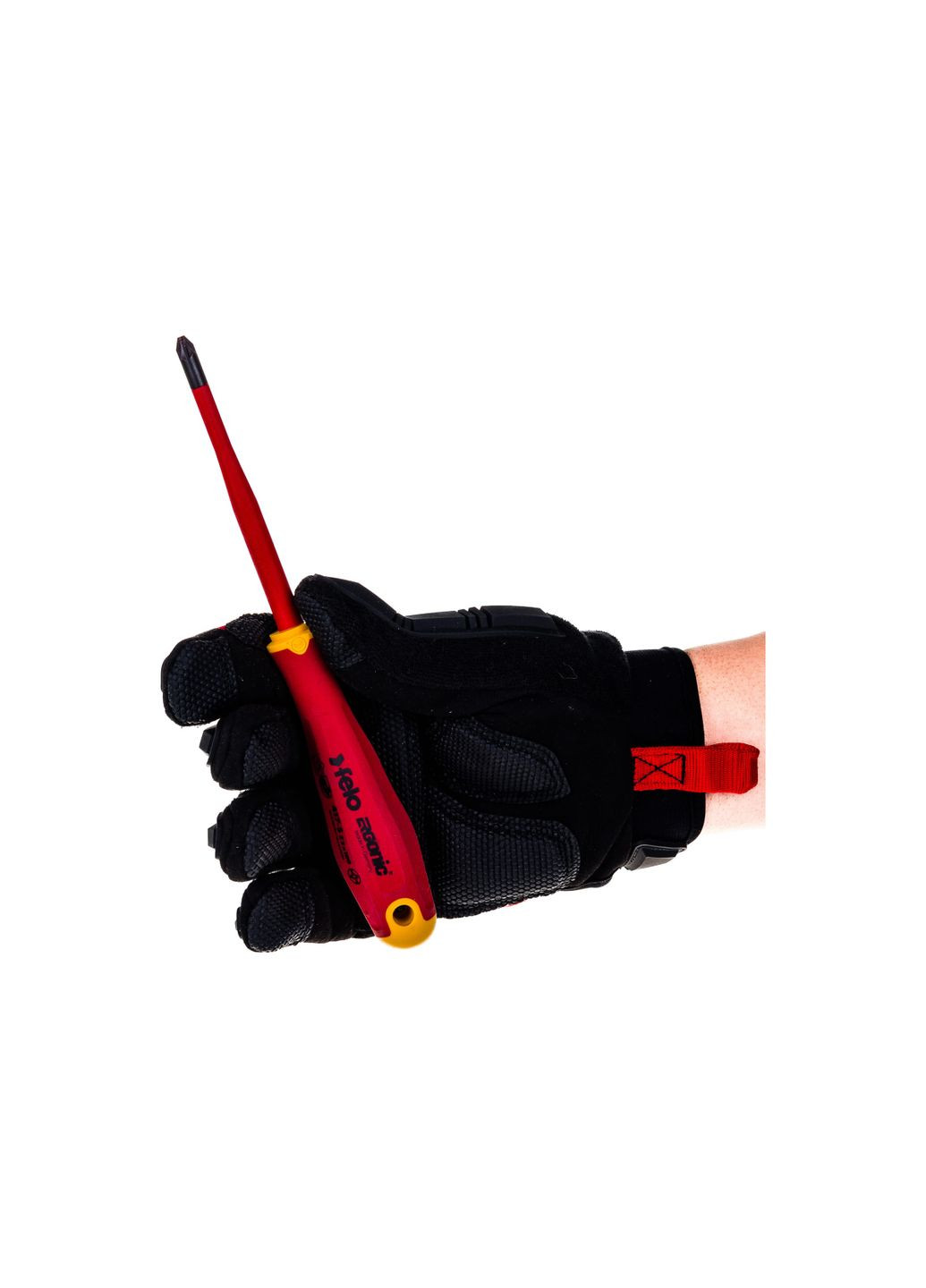 Викрутка високовольтна Ergonic Z2x100x115 мм E-Slim, PlusMinus 1000 В, CrMoV сталь 41729390 (11086) Felo (295038084)