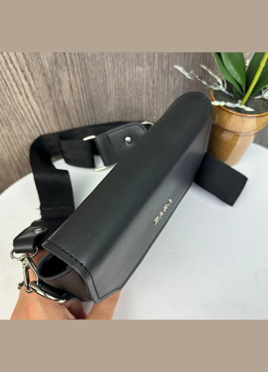 Жіноча міні сумочка клатч на чорне плече No Brand (298996777)