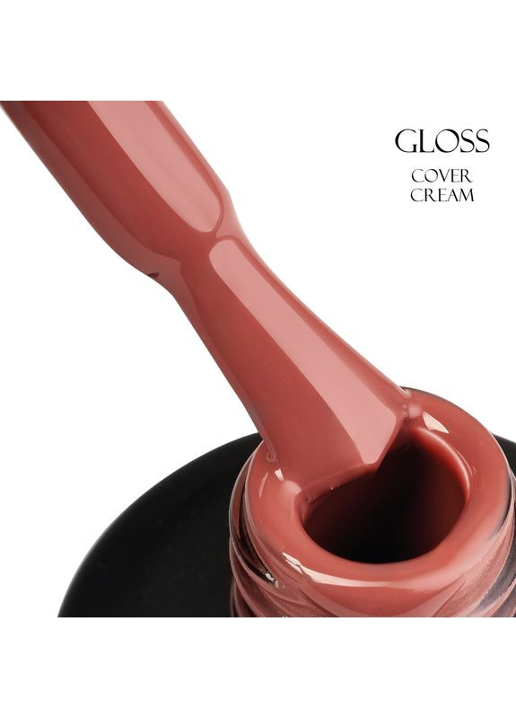 Кольорова база GLOSS Color Base Gel Cover Cream, 11 мл Gloss Company (278643108)