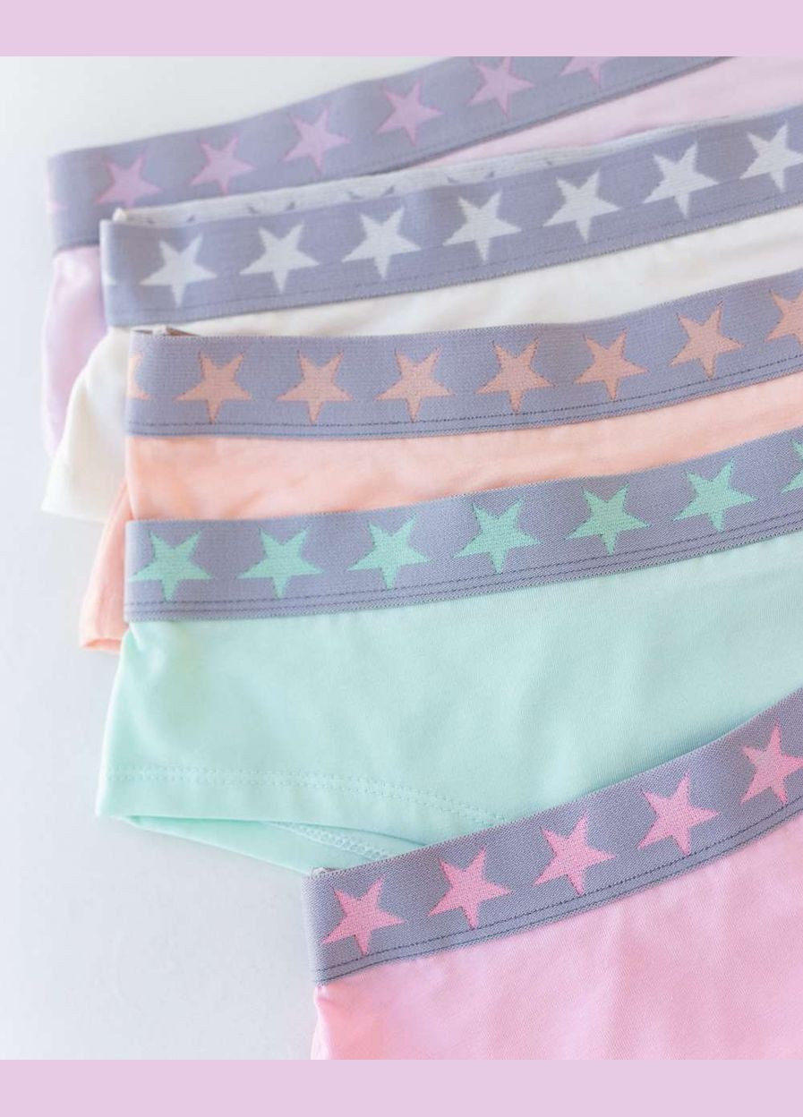 Жіночі трусики-шортики, 5 шт. Nicoletta (342119746)