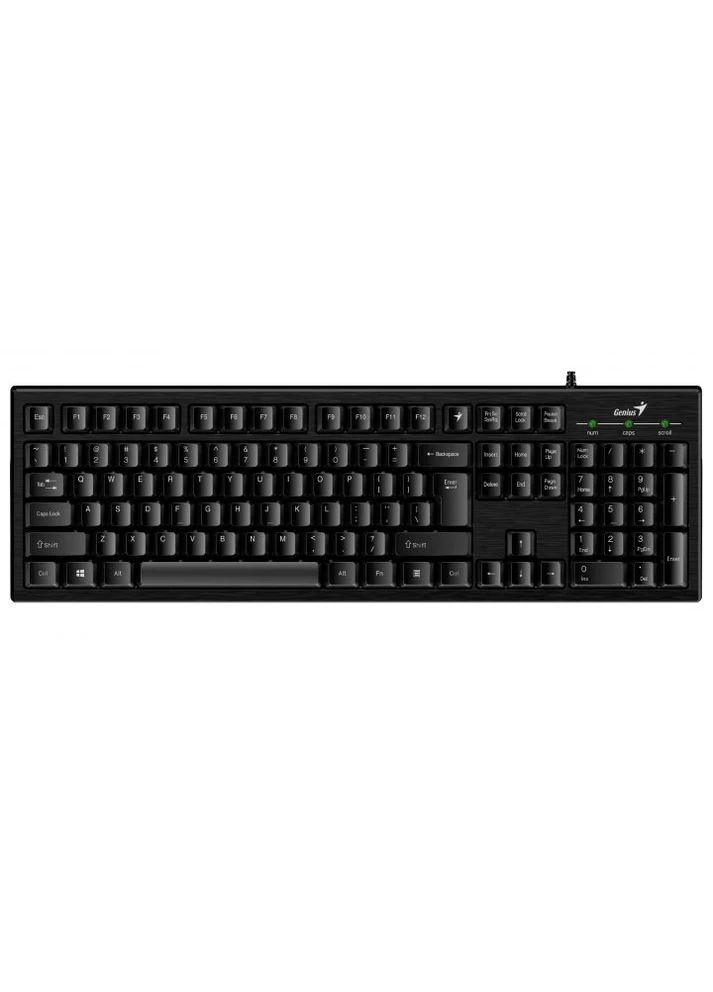 Клавіатура Smart KB-101 (31300006410) Ukr Black USB Genius (339081818)