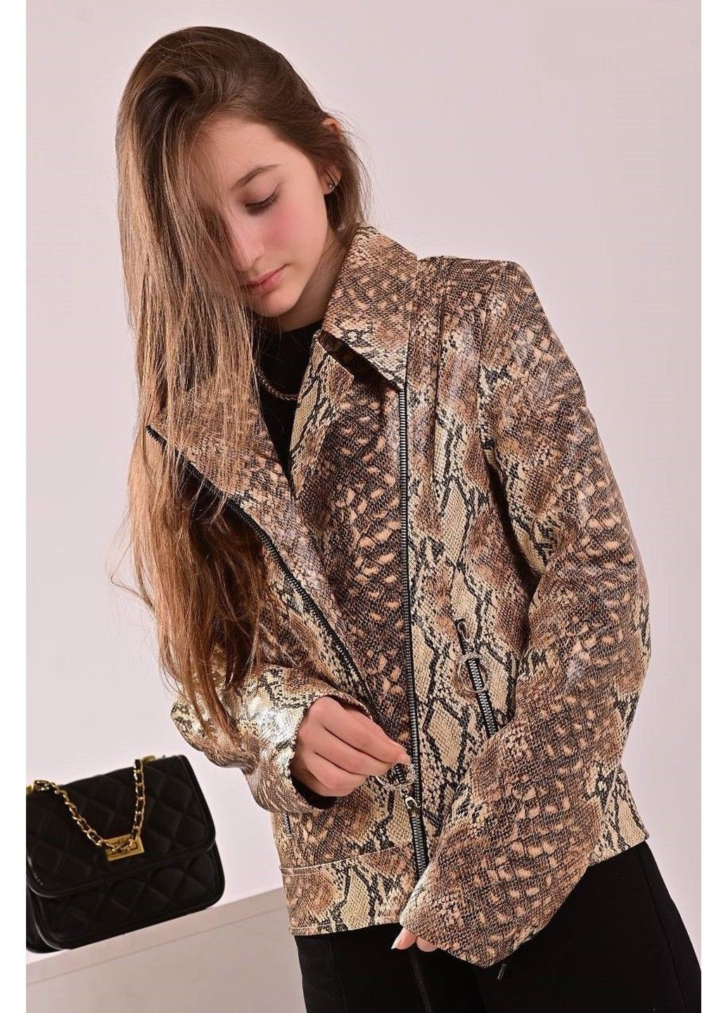 Бежева демісезонна куртка дитяча бежева No Brand