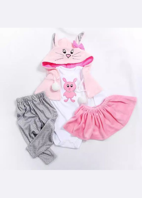 Одежда для куклы реборн "Зайчик" 5560 см Reborn (301532751)