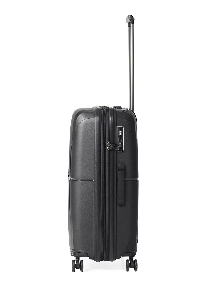 Валіза середня M поліпропілен сіра 68х46х28(+5)см/89л/3.6кг/ 245 AIRTEX (324801921)