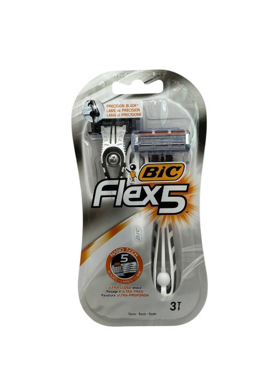 Бритва ФЛЕКС 5 3 шт. 2868 No Brand (363116483)