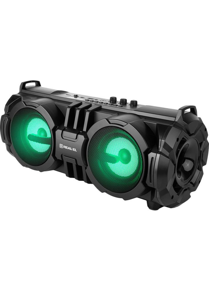 Портативна акустика X-737 Black (EL121600016) Real-El (323106837)