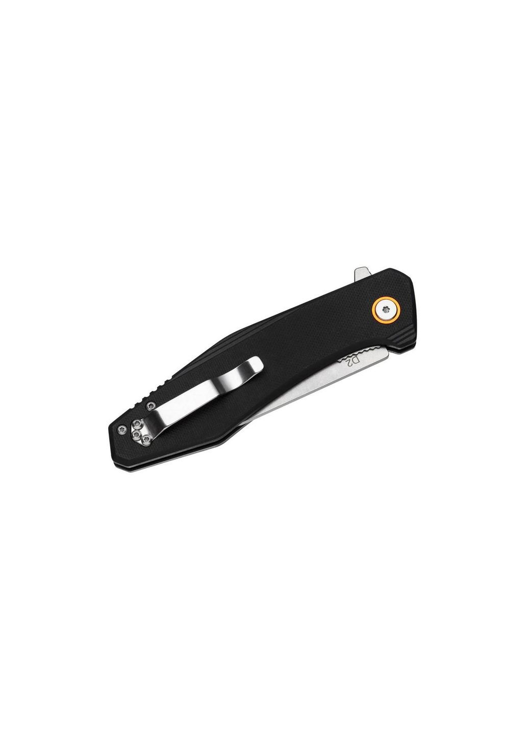 Ніж складаний на підшипнику з клинком із сталі D2 SG 131 black Grand Way (305577354)