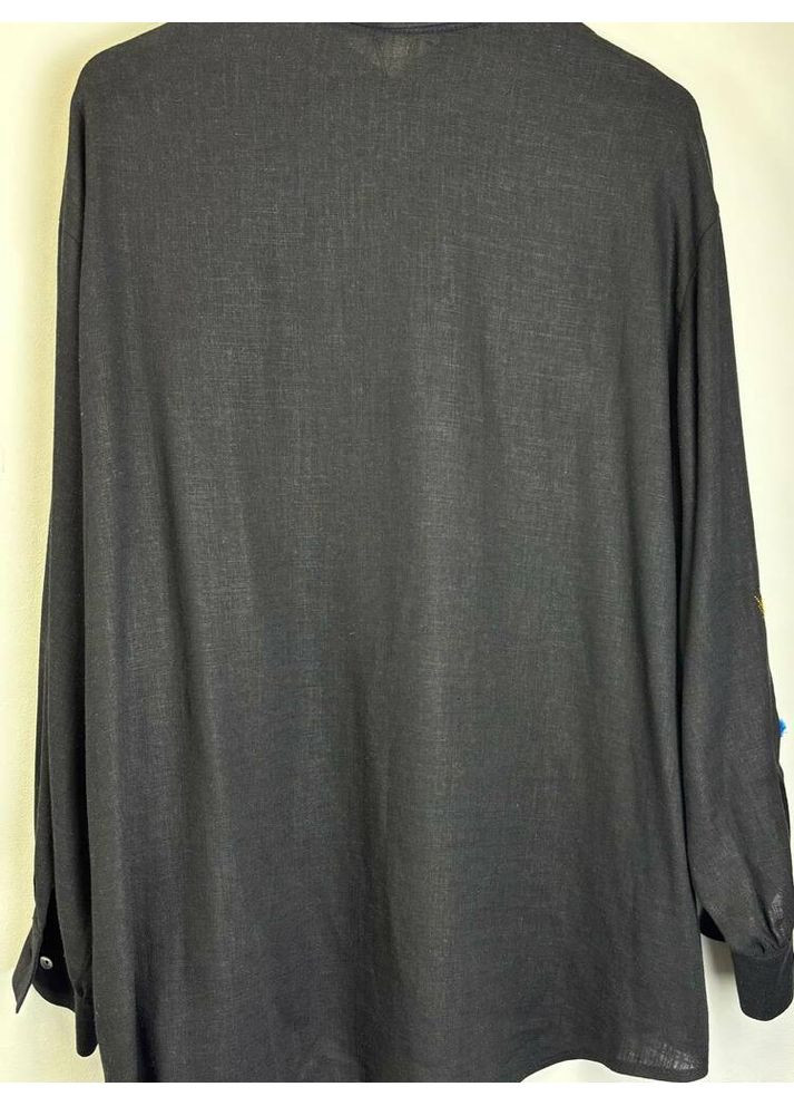 Черная повседневный рубашка Nora Kvittin