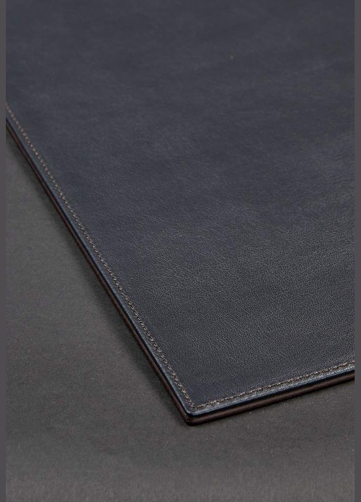 Крышка стола руководителя - Кожаный бювар 1.0 Темно-коричневый Crazy Horse (A-026912) BlankNote (332212321)