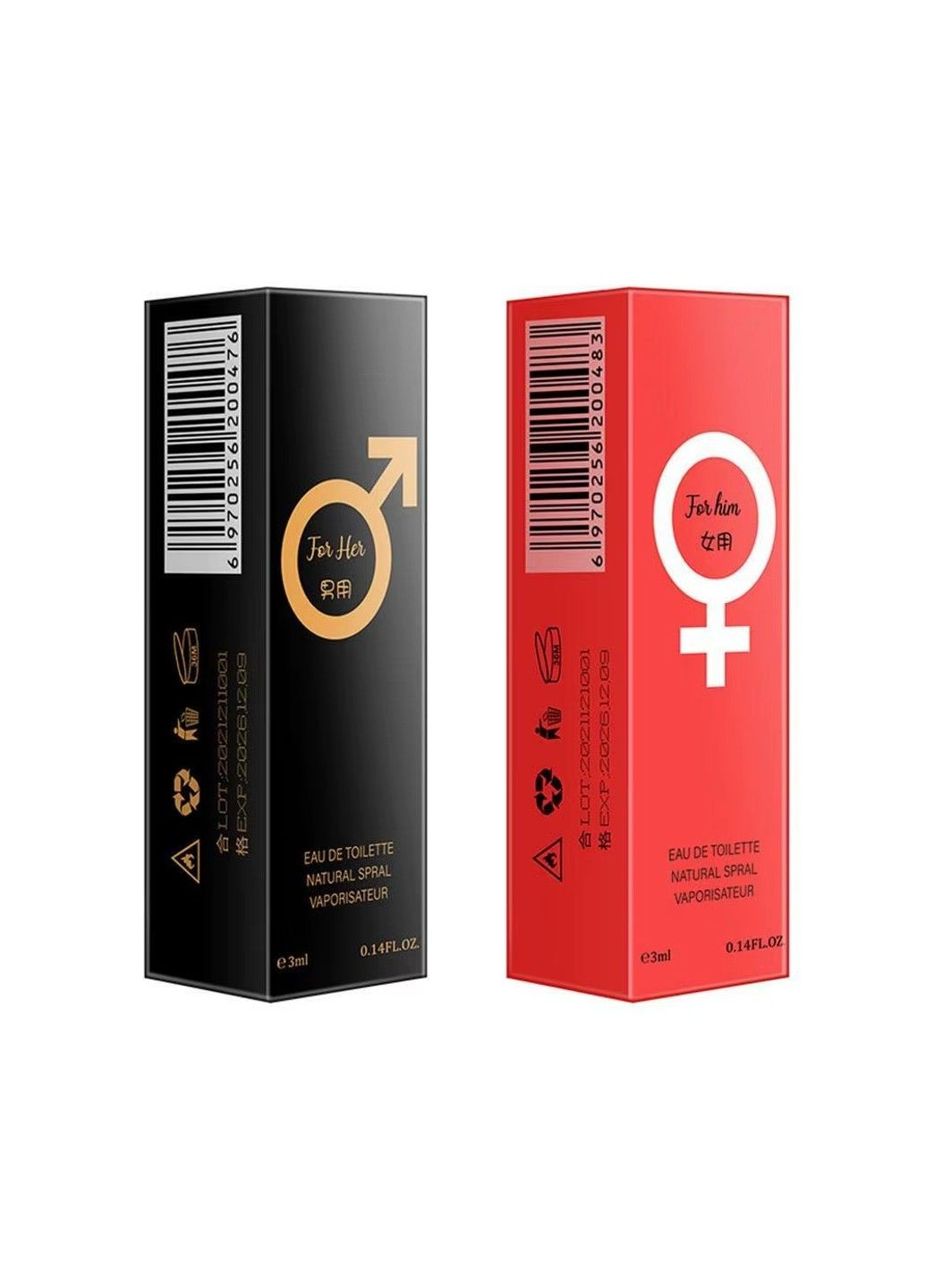 Парфюмерия с феромонами для мужчин For Him 3 ml We Love (319846851)