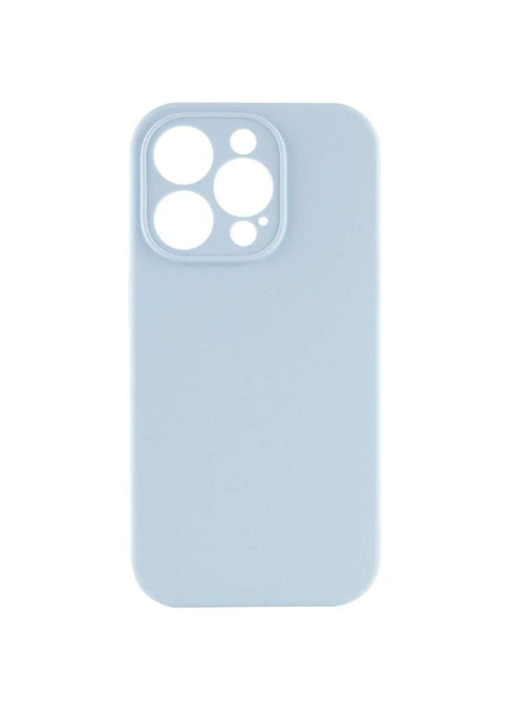 Чехол Silicone Case Full Camera Protective (AA) NO LOGO для Apple iPhone 15 Pro Max (6.7") Epik (393950157)