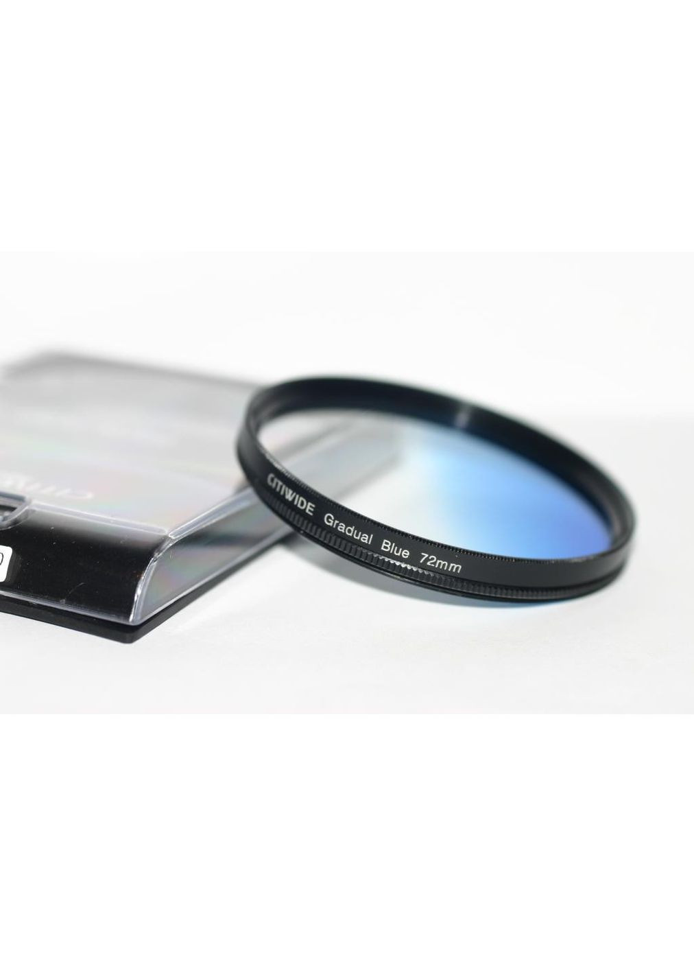 Градиентный светофильтр 72 мм - голубой (blue) CITIWIDE (369558665)