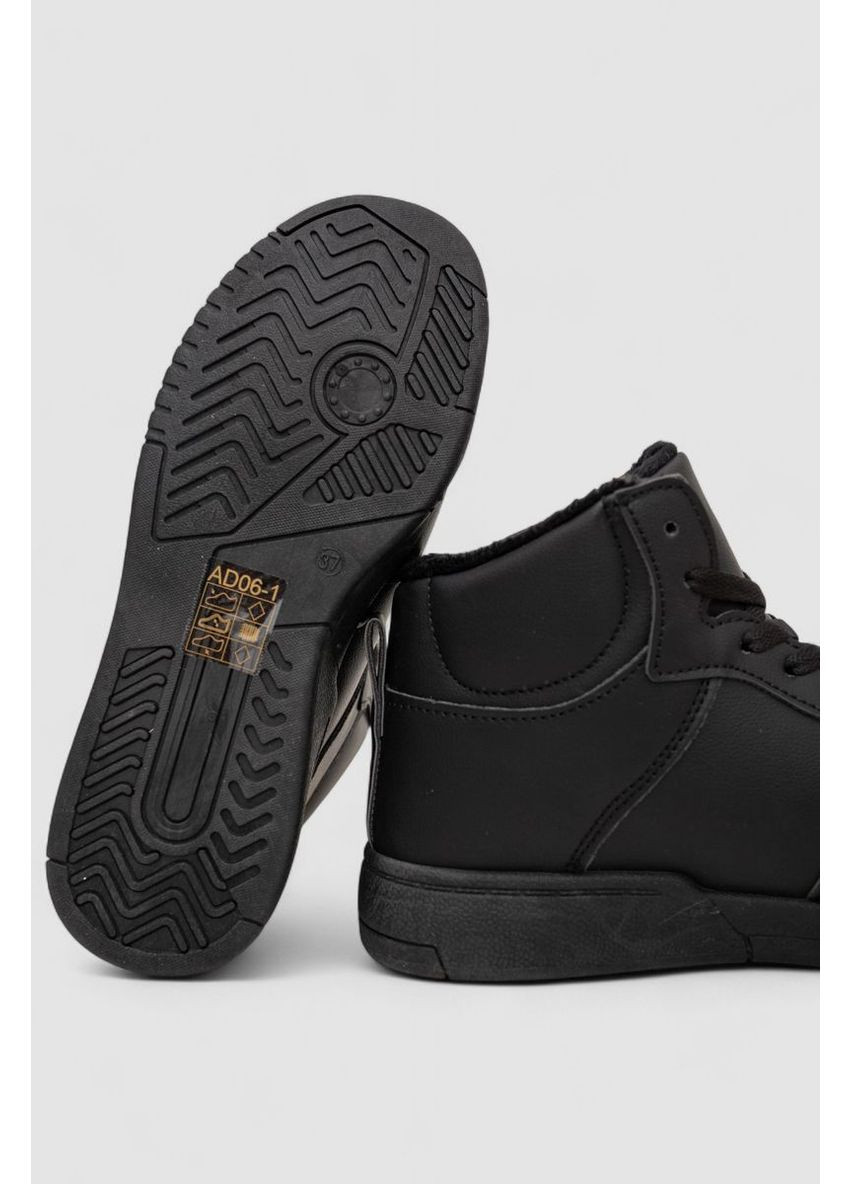 Кроссовки женские зимние на меху,, 248RAD06 Ager чёрные (367973716)