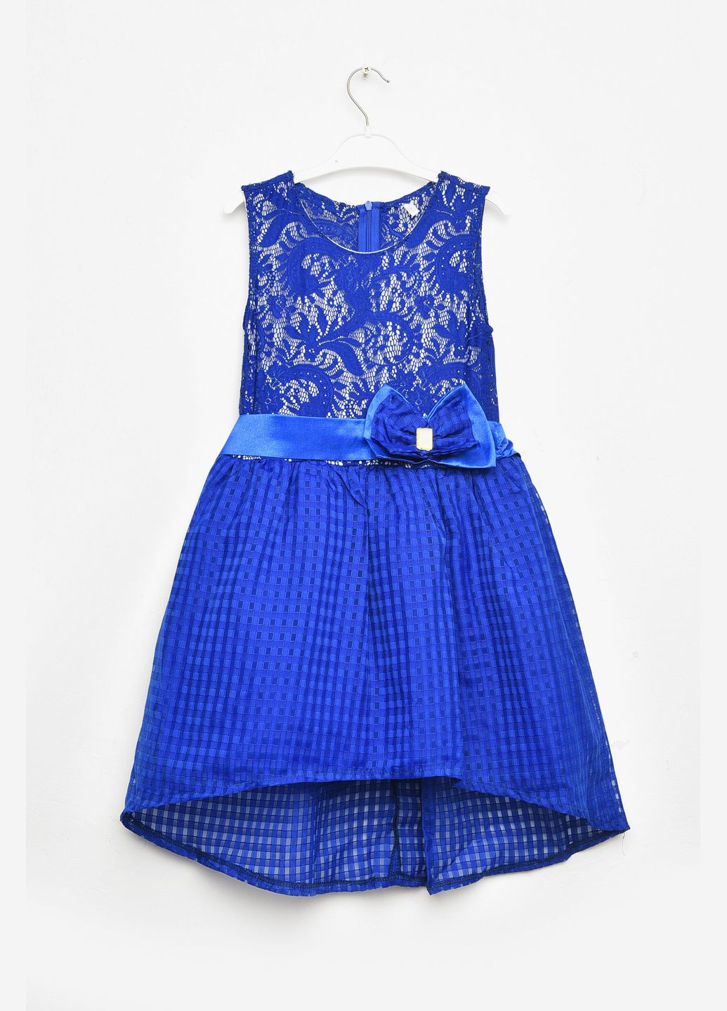 Синее платье детское для девочки синего цвета Let's Shop (335007263)