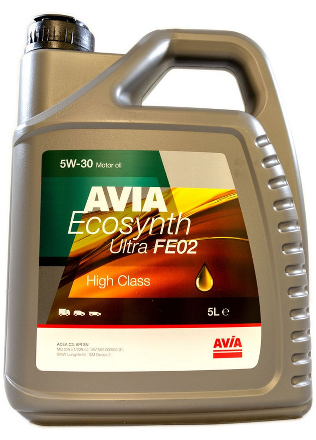 Масло 5w30 5 л Ecosynth Ultra FE02 Avia (289462543)