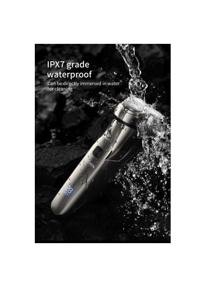 Электробритва Xiaomi Enchen Steel 3S Black/Gold (361110455)