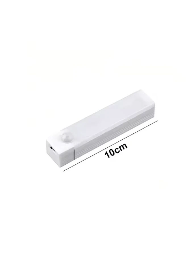 LED світильник акумуляторний 10 см з датчиком руху бездротовий USB на кнопці, холодне світло No Brand (392287267)