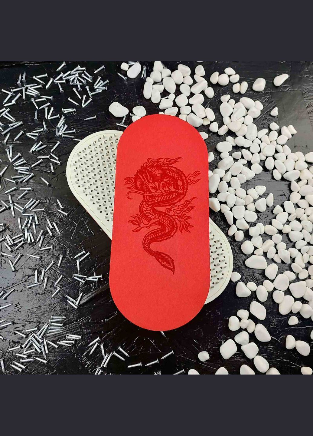 Дошки садху гнучкі з оцинкованими цвяхами Червоний дракон No Brand анатомічні (338257825)