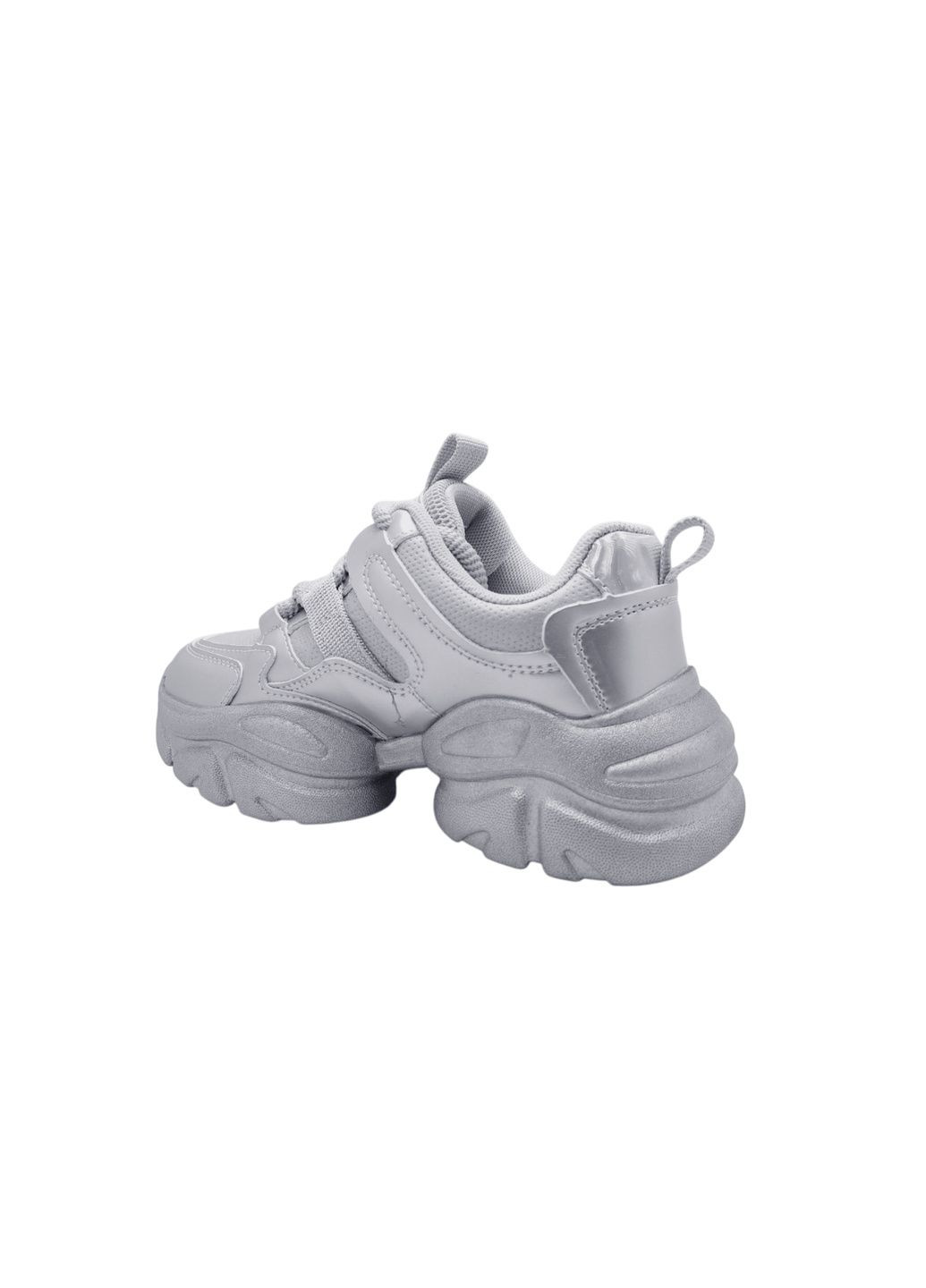Серые всесезонные кроссовки Clibee