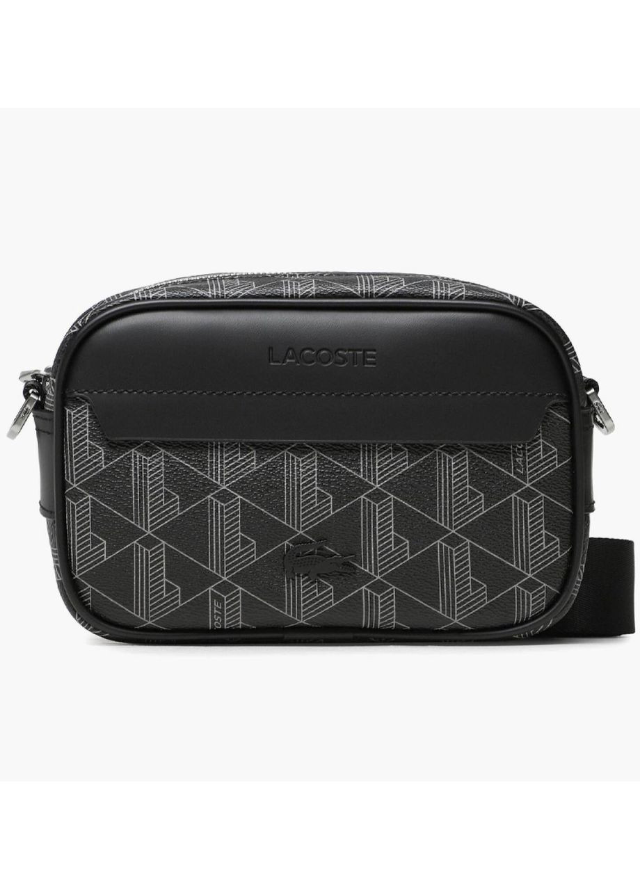 Сумка унісекс Lacoste Reporter Bag Black/Grey No Brand (348830415)
