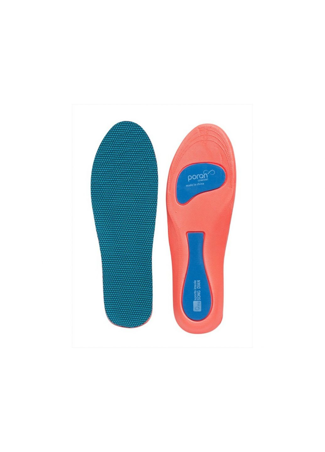 Спортивные стельки с амортизацией для обуви Красные для мужчин и женщин ProDobro (365442327)