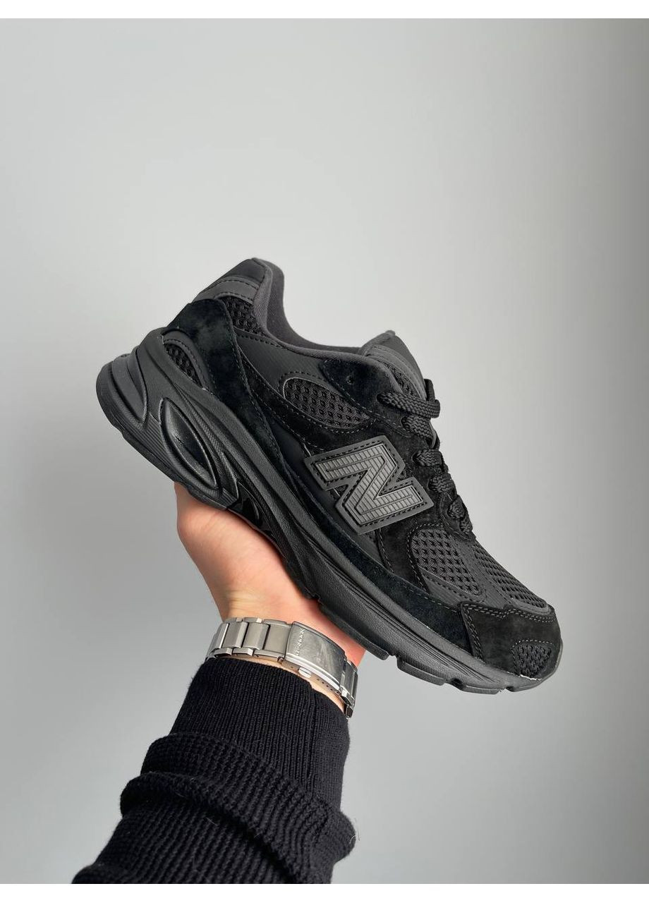 Чорні Осінні кросівки чоловічі new balance 2010 black | нью баланс 2010 чорні No Brand