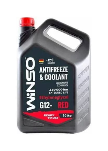Антифриз RED G12+ 10 кг (арт. 881050) Winso (360874666)