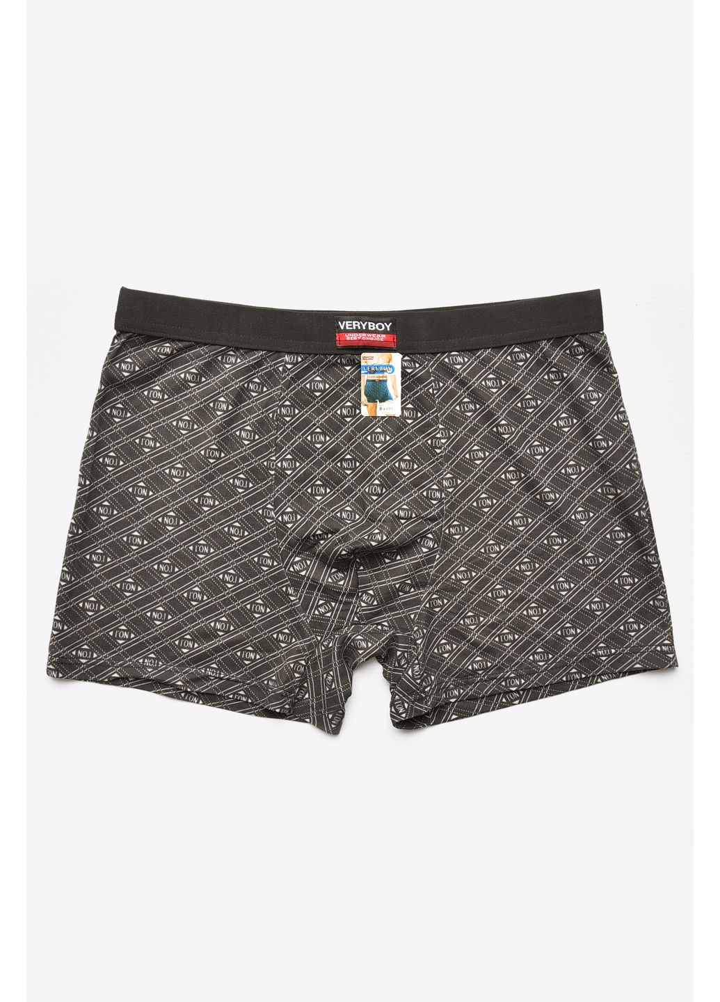 Боксери чоловічі чорного кольору Let's Shop (365726792)