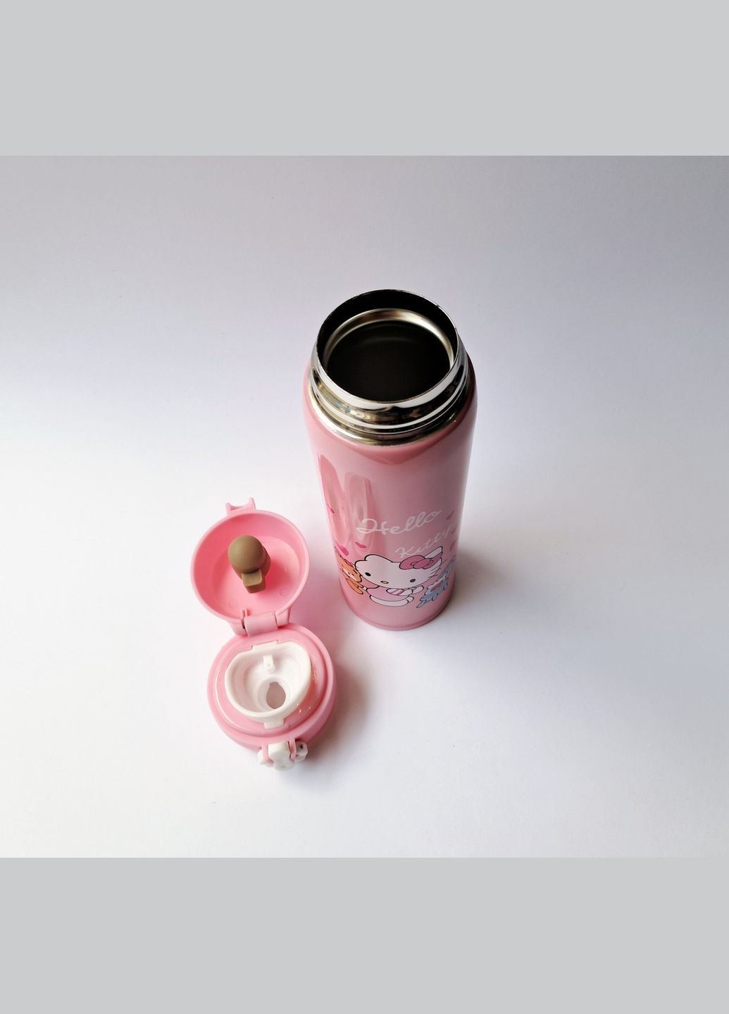 Термос дитячий металевий 500мл Hello Kitty with fish NN-083 Pink No Brand (330643030)