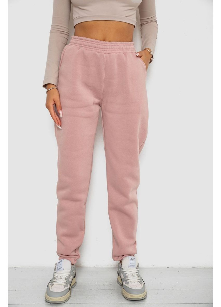 Спортивні штани жіночі на флісі, колір хакі, 238R57828 Ager (356671942)