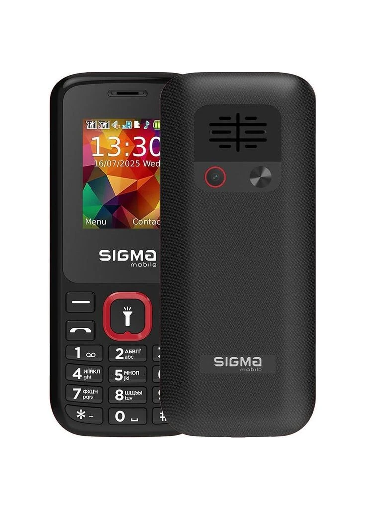 Мобільний телефон X-style 171 MINI Black/Red UA-UCRF (4827798813744) [160996] Sigma mobile (403438629)