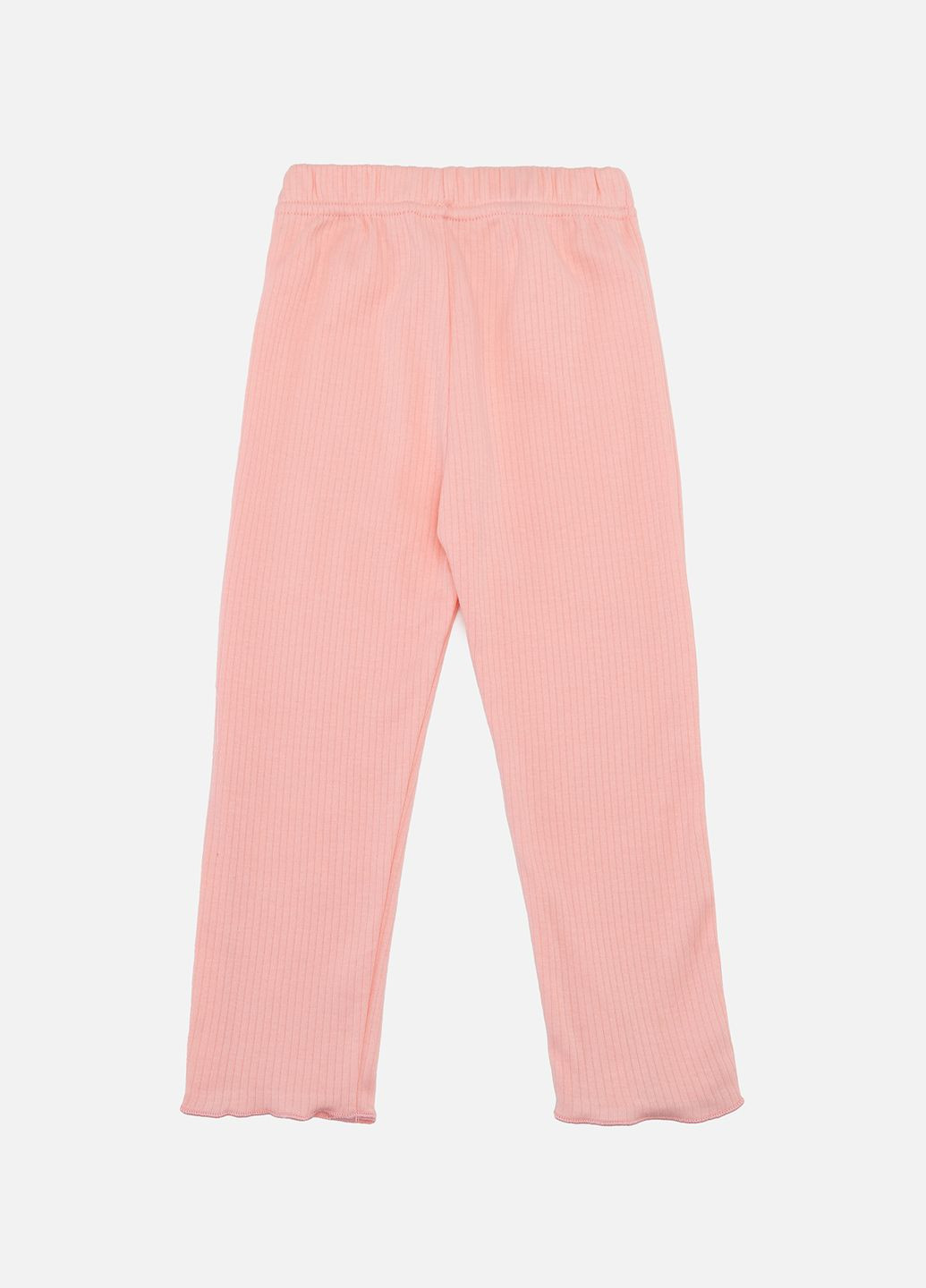Розовая всесезон пижама с длинным рукавом для девочки цвет розовый цб-00246701 No Brand