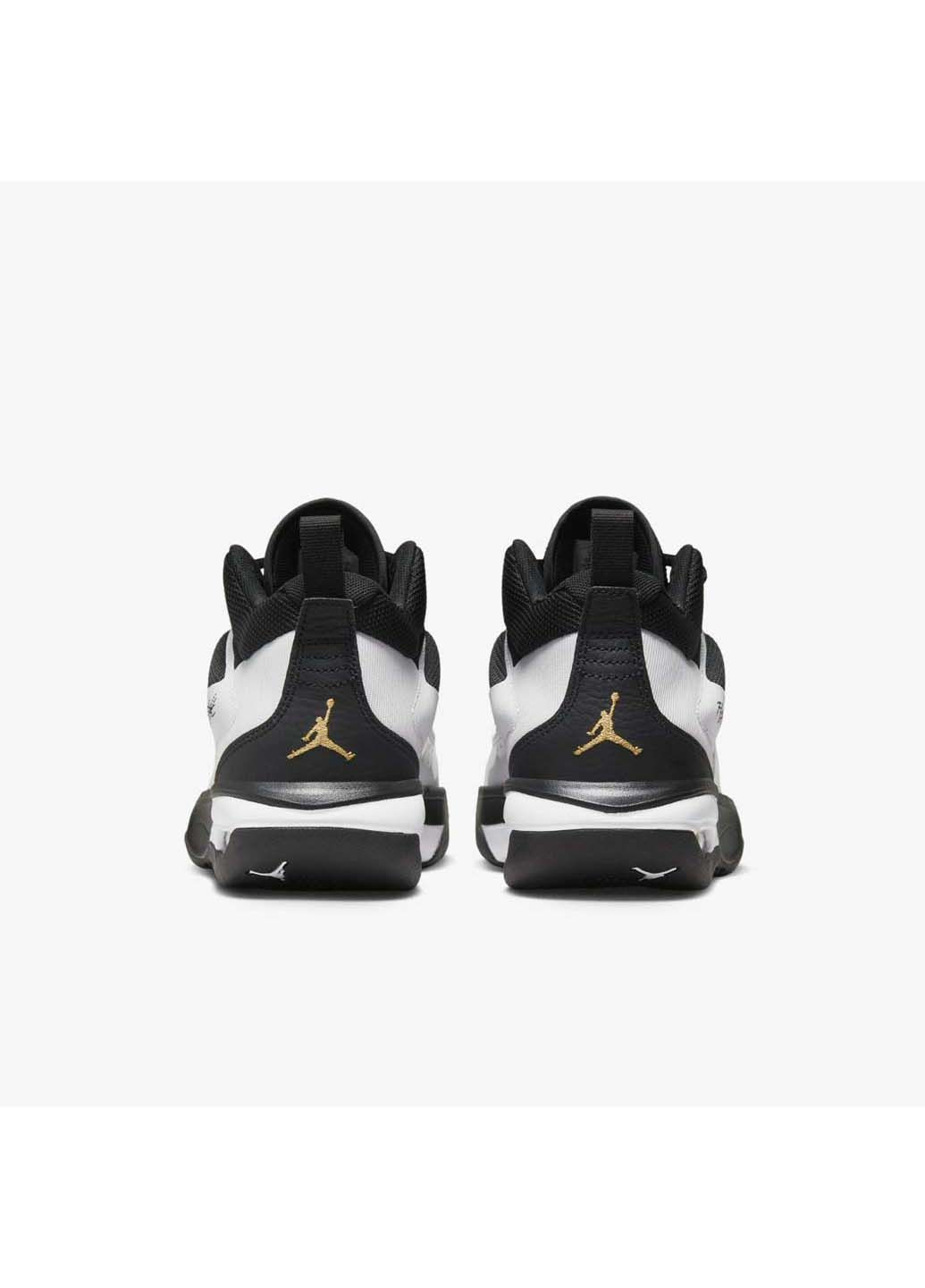 Черно-белые демисезонные кроссовки мужские stay loyal 3 Jordan