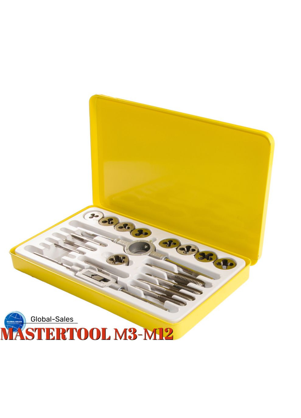Набір мітчиків і плашок Mastertool 20 од. PROF (15-1420) Master Tool (349818696)